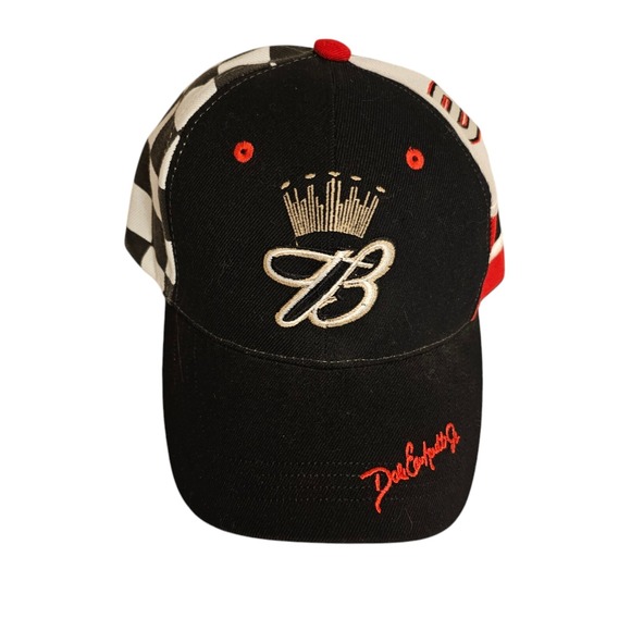 Other - Vintage Dale Earnhardt Jr #8 Budweiser Baseball Hat Cap Checker Flag